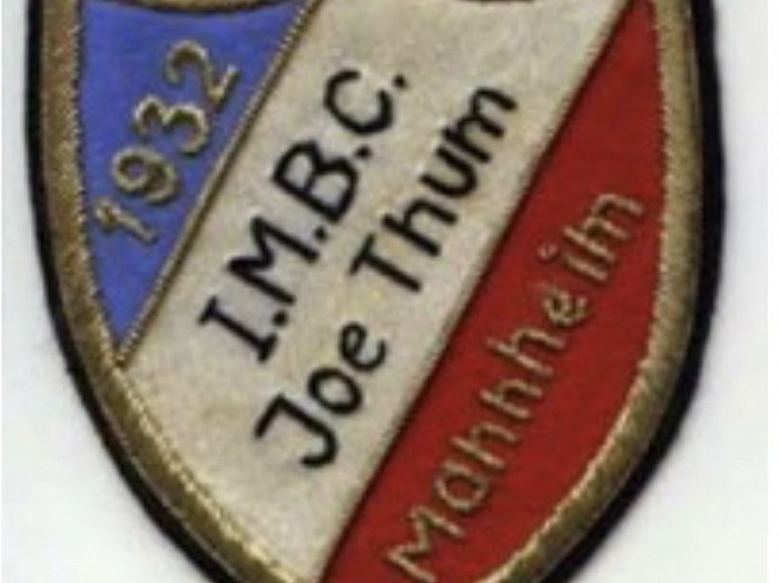 insigne ancien bowling club suffolk 1967 (c 53